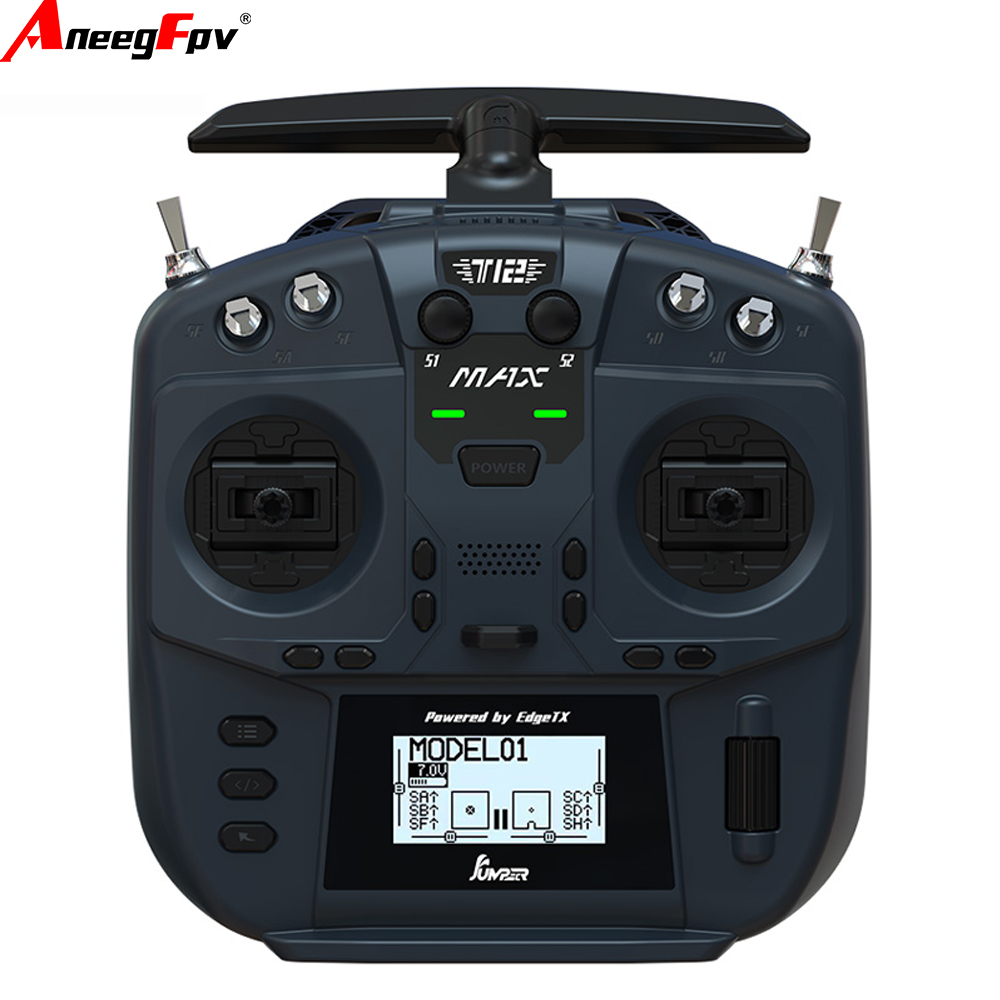 Drone Vs Rc Airplane - รีโมทคอนโทรล Jumper T12 MAX พร้อมกิมบอลเซ็นเซอร์ VS-M