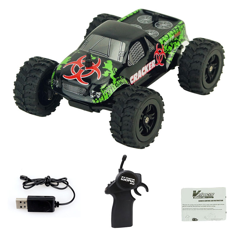 Drone Or Rc Car - รถแข่ง RC ขนาดเล็ก 4CH 2.4G รถบรรทุกควบคุมระยะไกลแบบออฟโรด