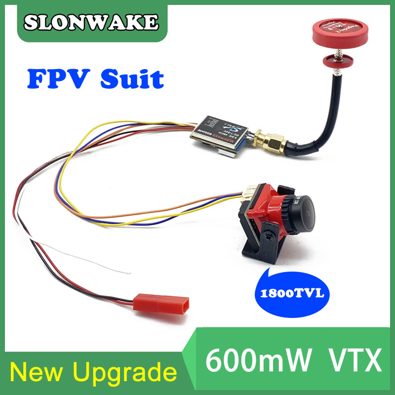 Fpv Drone Camera - พร้อมใช้งาน 5.8G 48CH 600mW เครื่องส่งสัญญาณวิดีโอและ Cmos