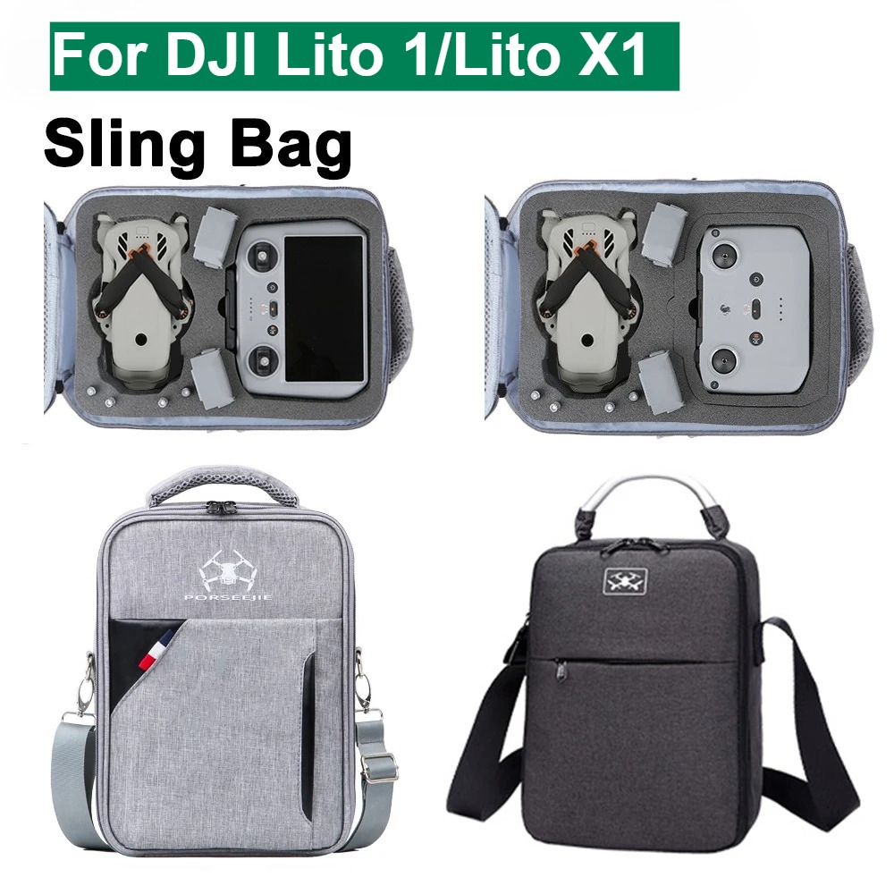 Drone Carrying Bag - สำหรับ DJI Lito 1/Lito X1 กระเป๋าสะพายไหล่แบบพกพา