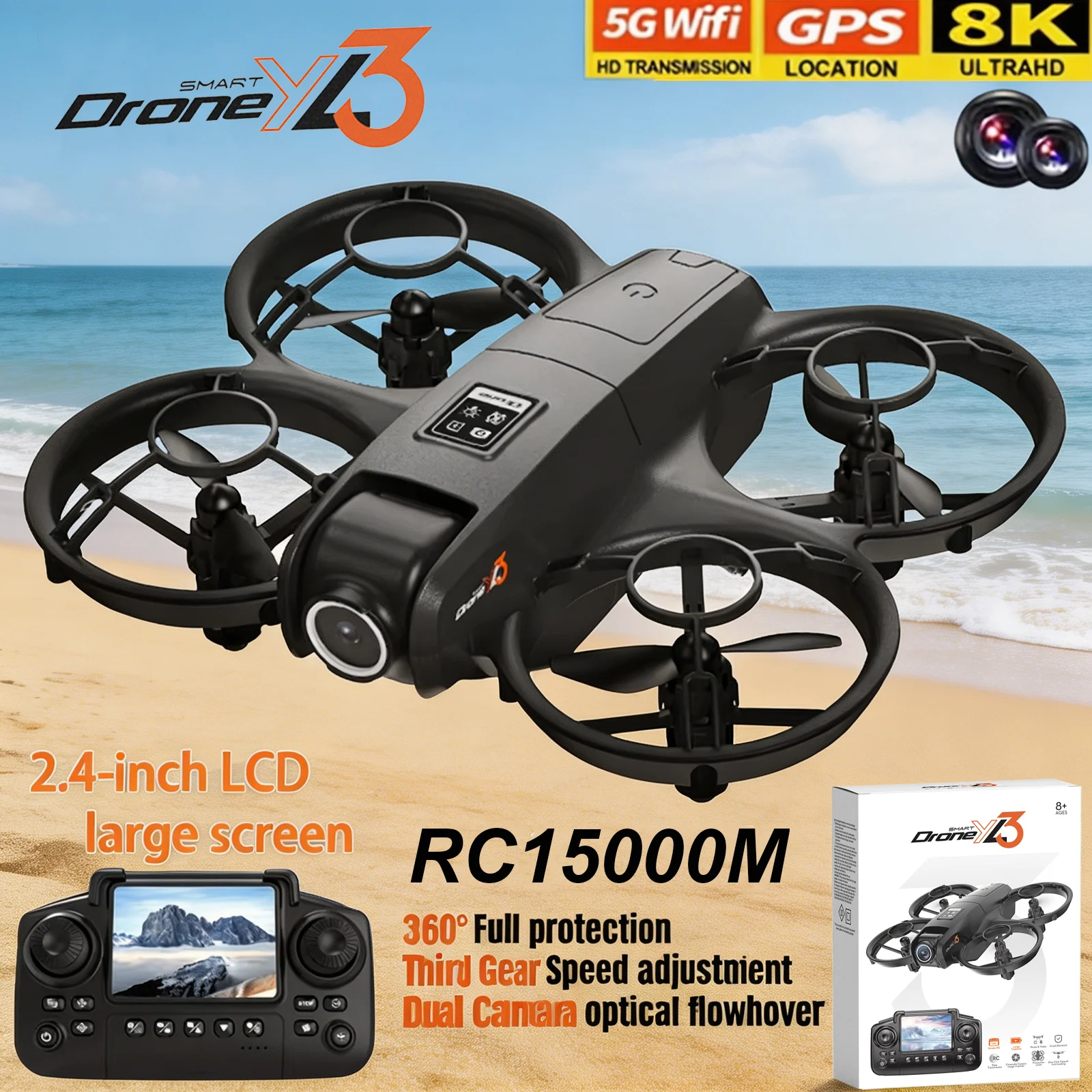 Drone E88Pro Rc 4K - โดรน YL3 RC รุ่นใหม่ 8K 1080P