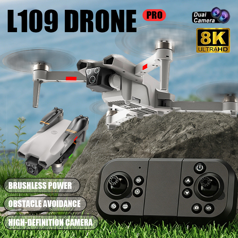 Dron Rc Quadcopter - โดรนรุ่นใหม่ L017 Pro Brushless 3D Roll