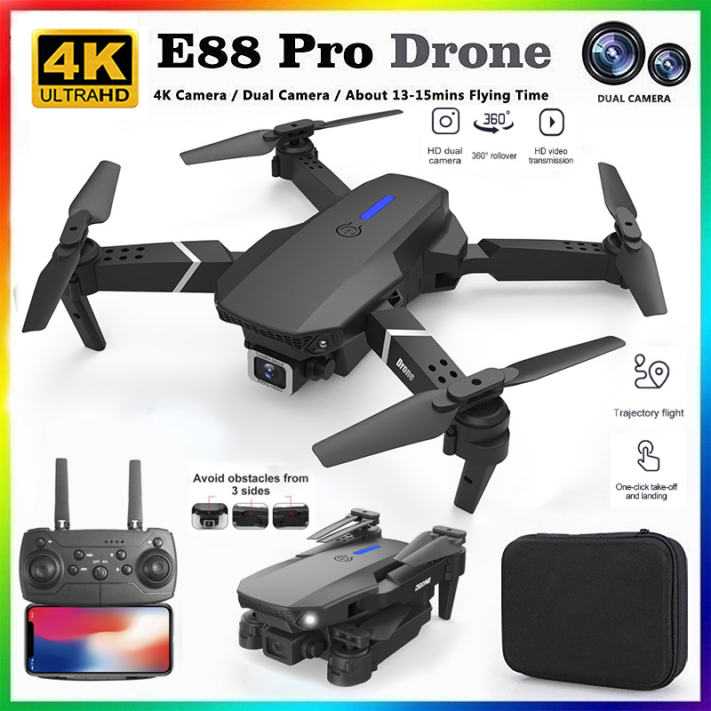 โดรนรุ่นใหม่ E88 ปี 2026 ระดับ - Drone E88Pro Rc 4K บทวิจารณ์และราคา