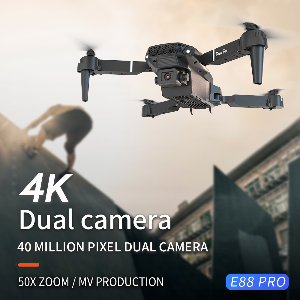 โดรนรุ่นใหม่ E88 ปี 2026 ระดับ - Drone E88Pro Rc 4K บทวิจารณ์และราคา