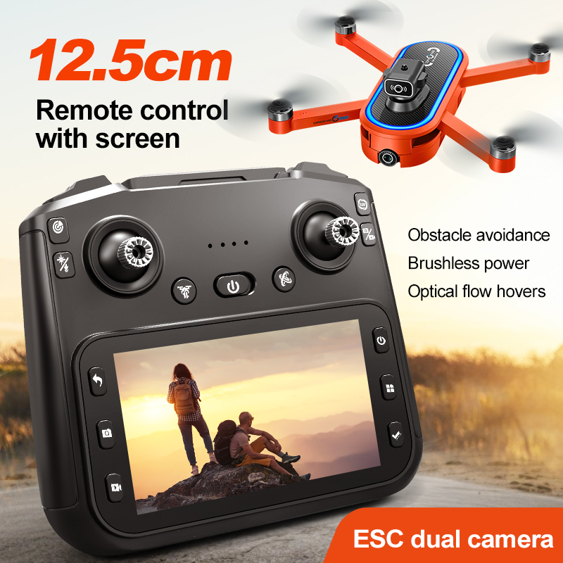 2025 S186 Drone Professional 4 - Drone Rc With Screen บทวิจารณ์และราคา