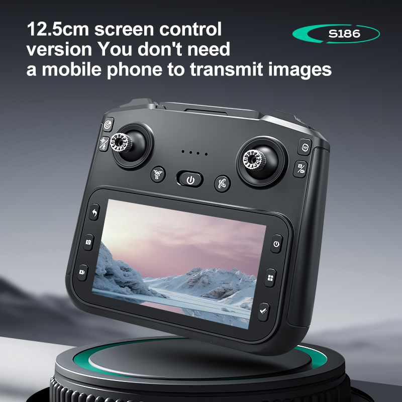 2025 S186 Drone Professional 4 - Drone Rc With Screen บทวิจารณ์และราคา