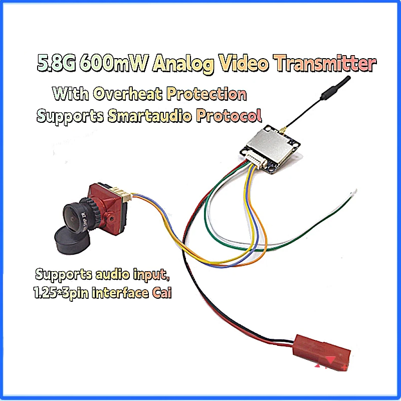 ชุด FPV SLONWAKE 5.8G 600mW VT - Drone Rc With Screen บทวิจารณ์และราคา