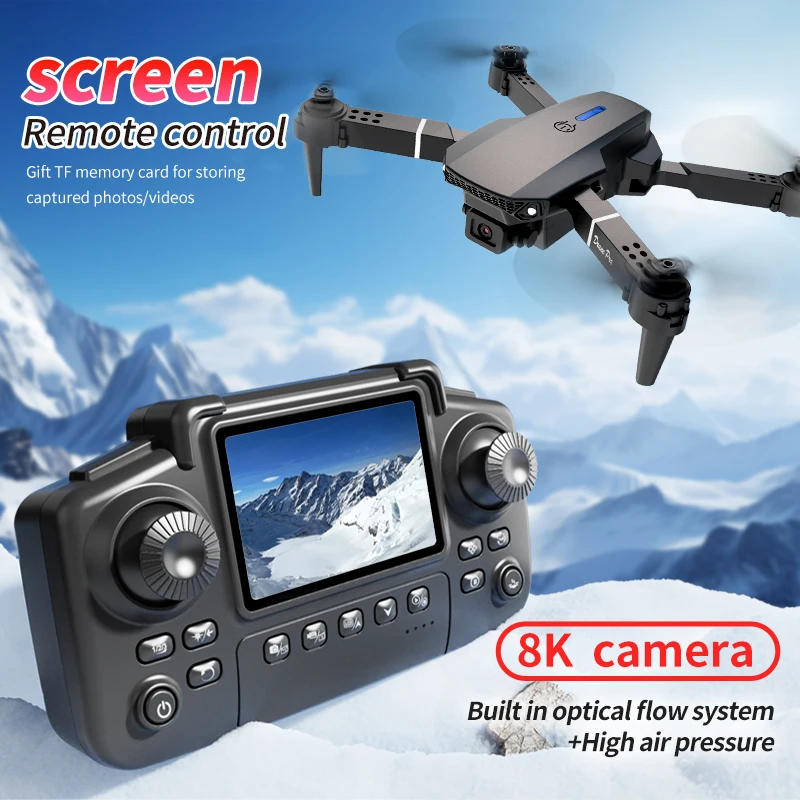 Professional E88 PRO Drone หน้ - Dron Rc Quadcopter บทวิจารณ์และราคา