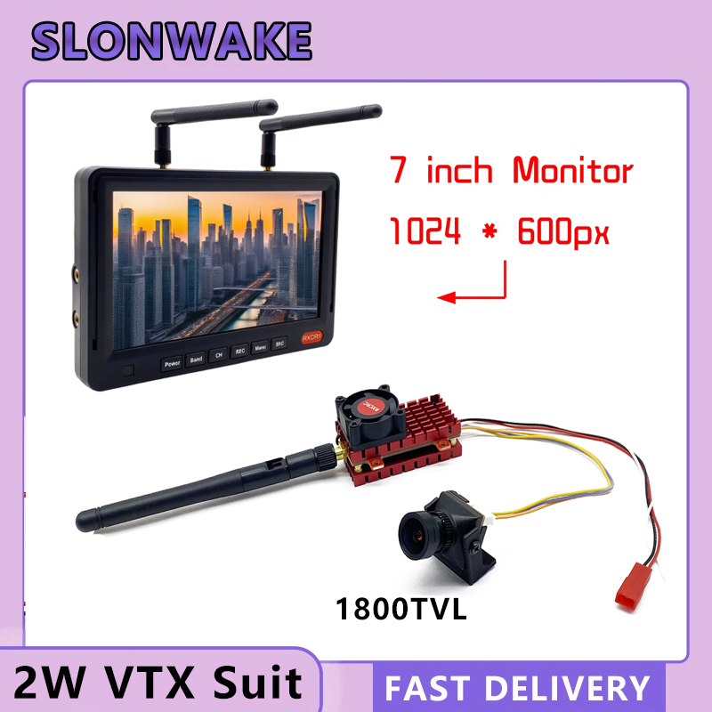 SLONWAKE 5.8G 2W VTX FPV กล้อง - Drone Rc With Screen บทวิจารณ์และราคา