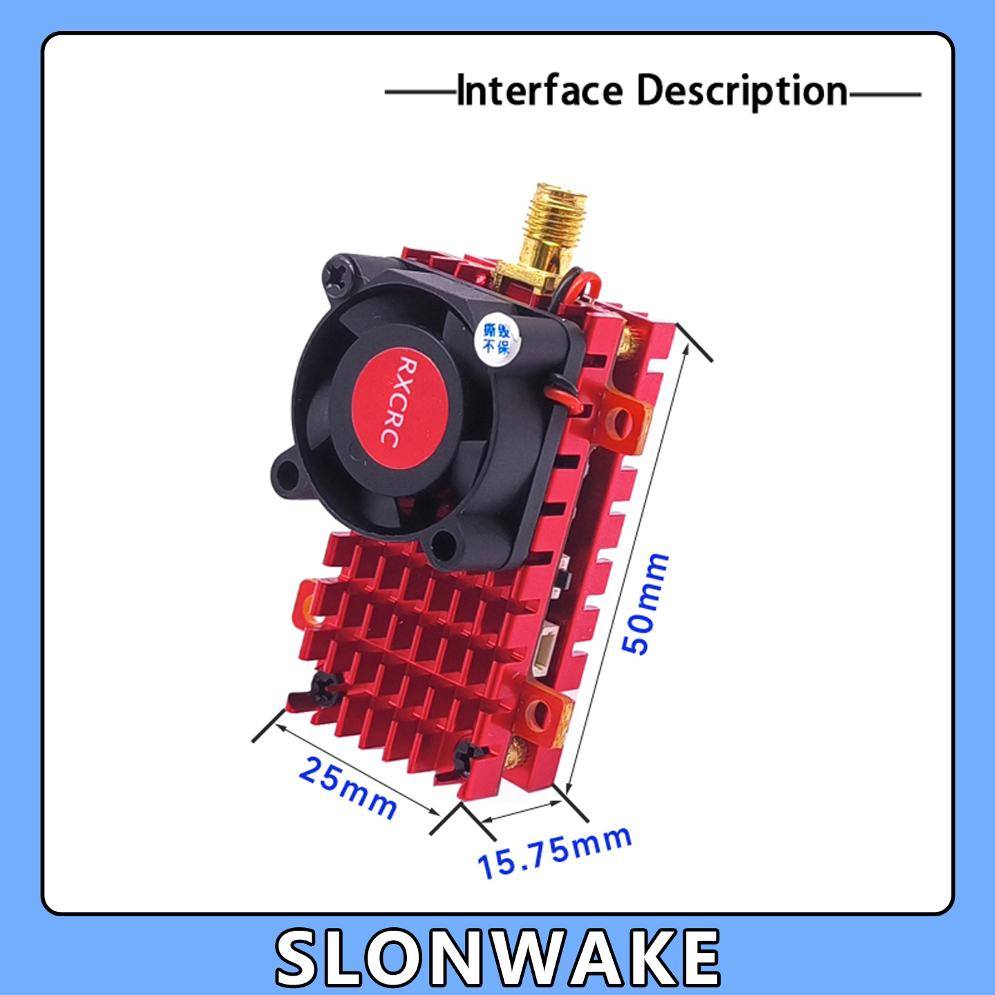 SLONWAKE 5.8G 2W VTX FPV กล้อง - Drone Rc With Screen บทวิจารณ์และราคา
