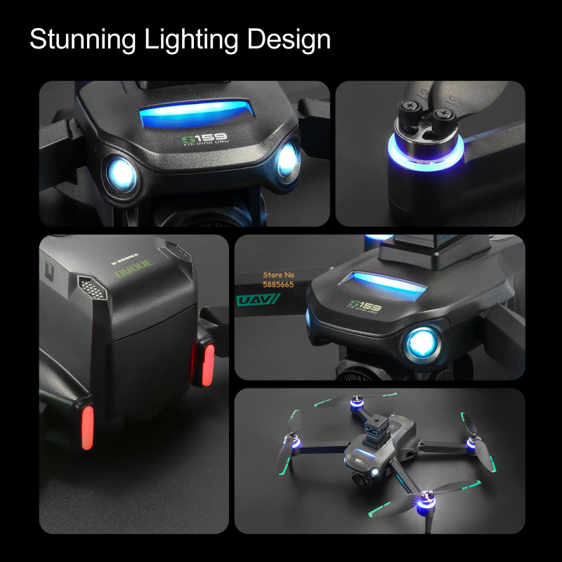 8K กล้องคู่ 5G WIFI FPV รีโมทค - Dron Rc Quadcopter บทวิจารณ์และราคา