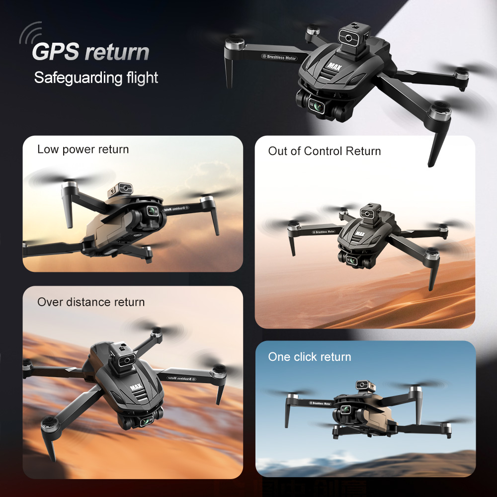 V168 PRO Max GPS Drone 8K Prof - Dron Rc Quadcopter บทวิจารณ์และราคา
