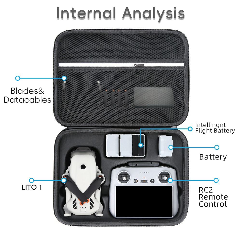 กระเป๋าพกพาสำหรับ DJI Lito 1/L - Drone Rc N3 บทวิจารณ์และราคา
