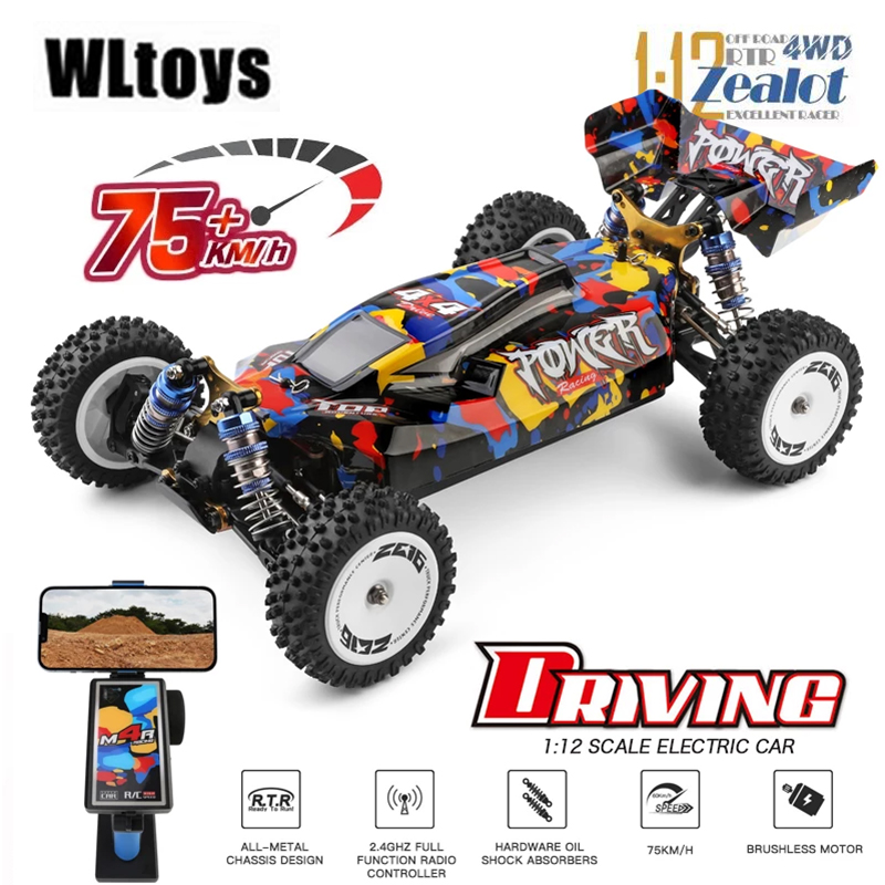 Wltoys mobil RC แข่ง124007ความ - Drone Or Rc Car บทวิจารณ์และราคา