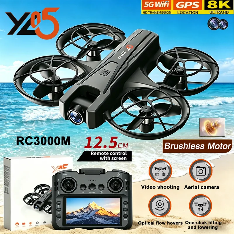 โดรน YL05 8K HD กล้องคู่ พร้อม - Dj Rc Drone บทวิจารณ์และราคา