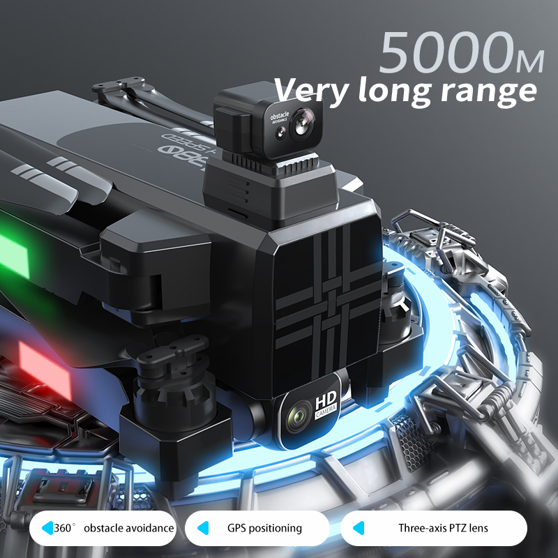 โดรน A380 4K HD สามแกนกันสั่นแ - Drone E88Pro Rc 4K บทวิจารณ์และราคา