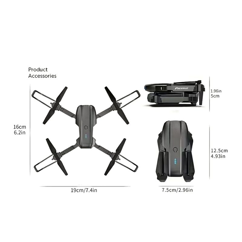 FACEGLE UAV E99 Nova RC โดรนขน - Dron Rc Quadcopter บทวิจารณ์และราคา