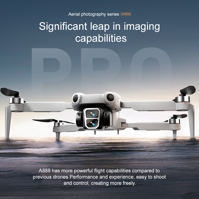 โดรน Lenovo A888 GPS FPV พับได - Drone E88Pro Rc 4K บทวิจารณ์และราคา