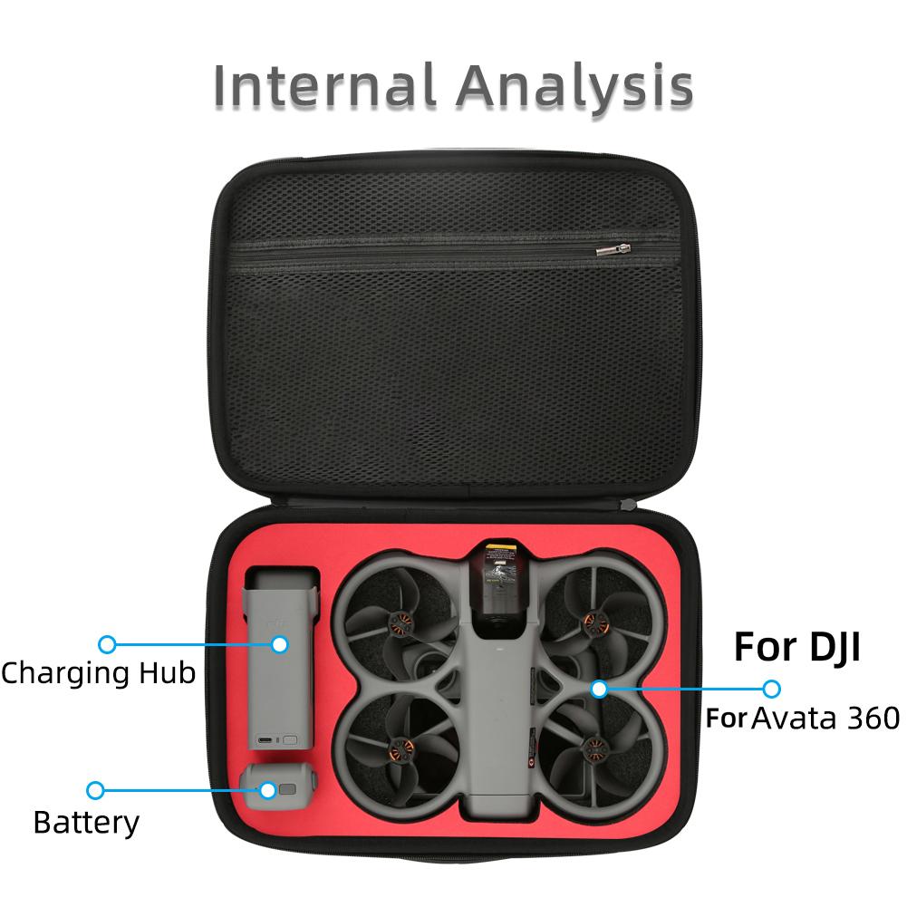 กล่องพกพาสำหรับ DJI Avata 360  - Drone Carrying Bag บทวิจารณ์และราคา