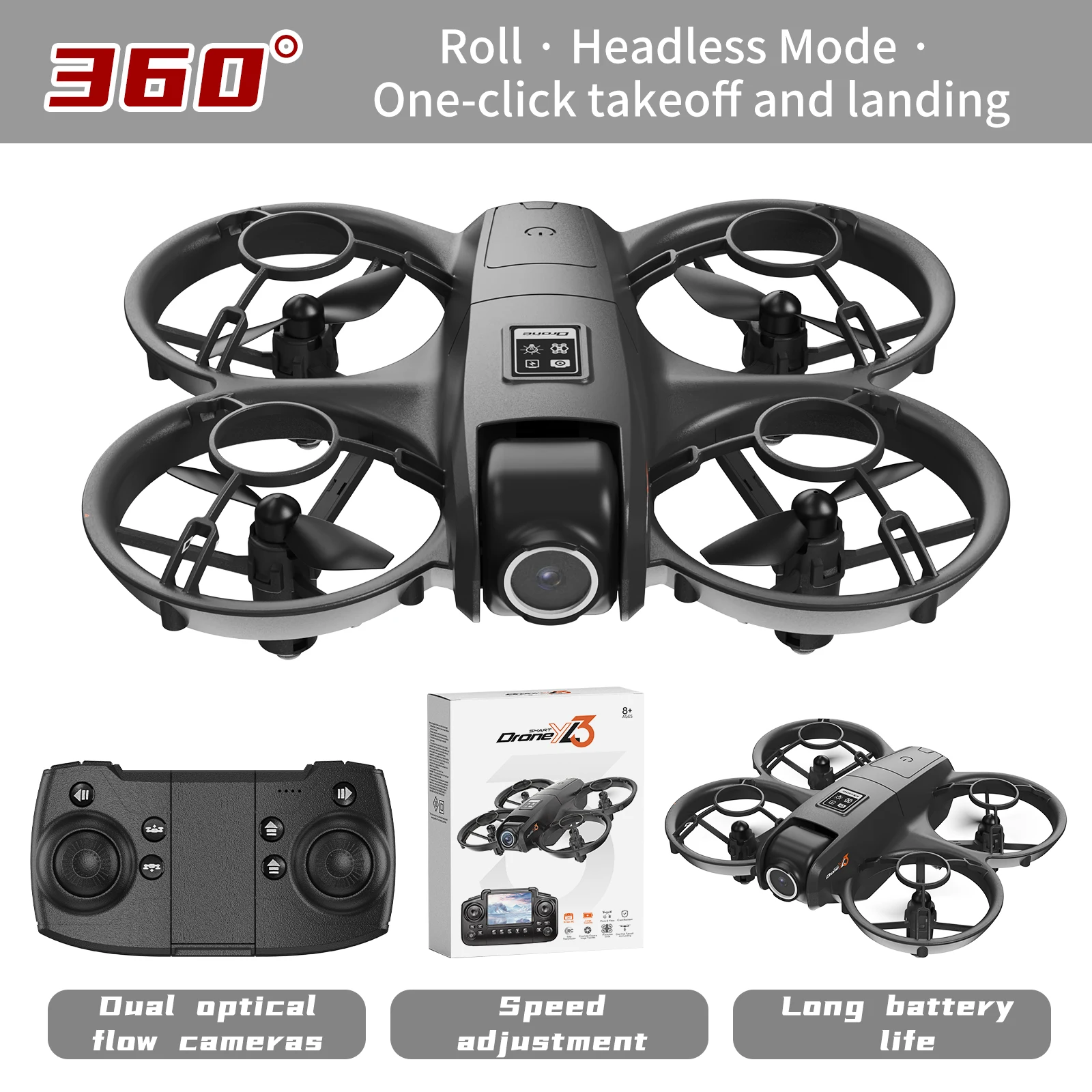 โดรน YL3 RC รุ่นใหม่ 8K 1080P  - Drone E88Pro Rc 4K บทวิจารณ์และราคา