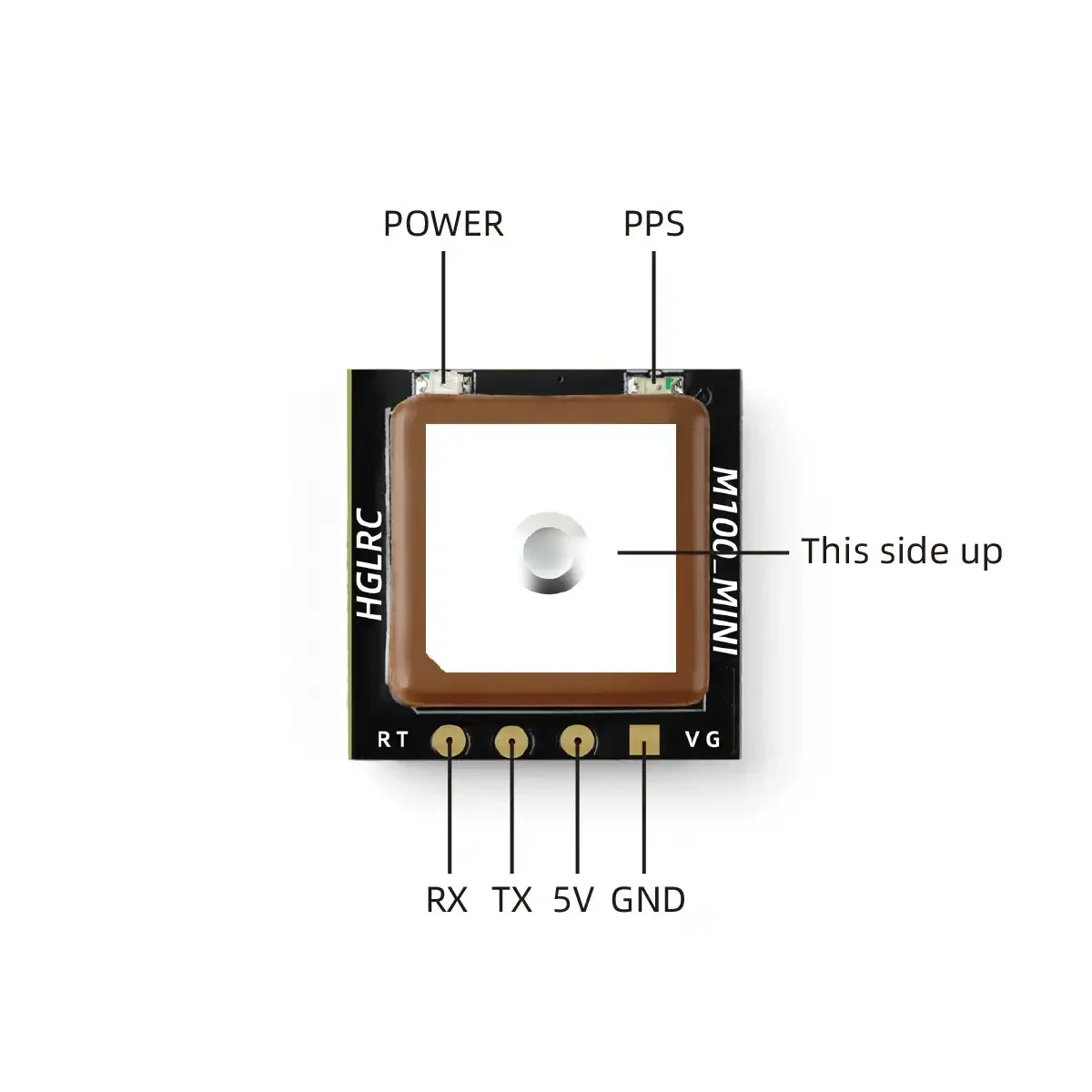 HGLRC M100 มินิ GPS โมดูล M10  - Drone Rc Kit บทวิจารณ์และราคา
