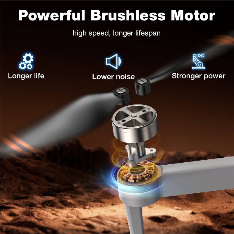 โดรนรุ่นใหม่ L017 Pro Brushles - Dron Rc Quadcopter บทวิจารณ์และราคา